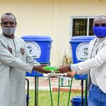 l’Association Nationale des Communes du Bénin ( ANCB)  et l’équipe du projet  Sanitation Services Delivery se donnent la main pour lutter contre la pandémie de la maladie à coronavirus