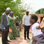 Le secrétaire général du ministère de la santé visite les activités de l'ABMS-PSI dans la zone sanitaire NATITINGOU - BOUKOUMBÉ - TOUCOUNTOUNA